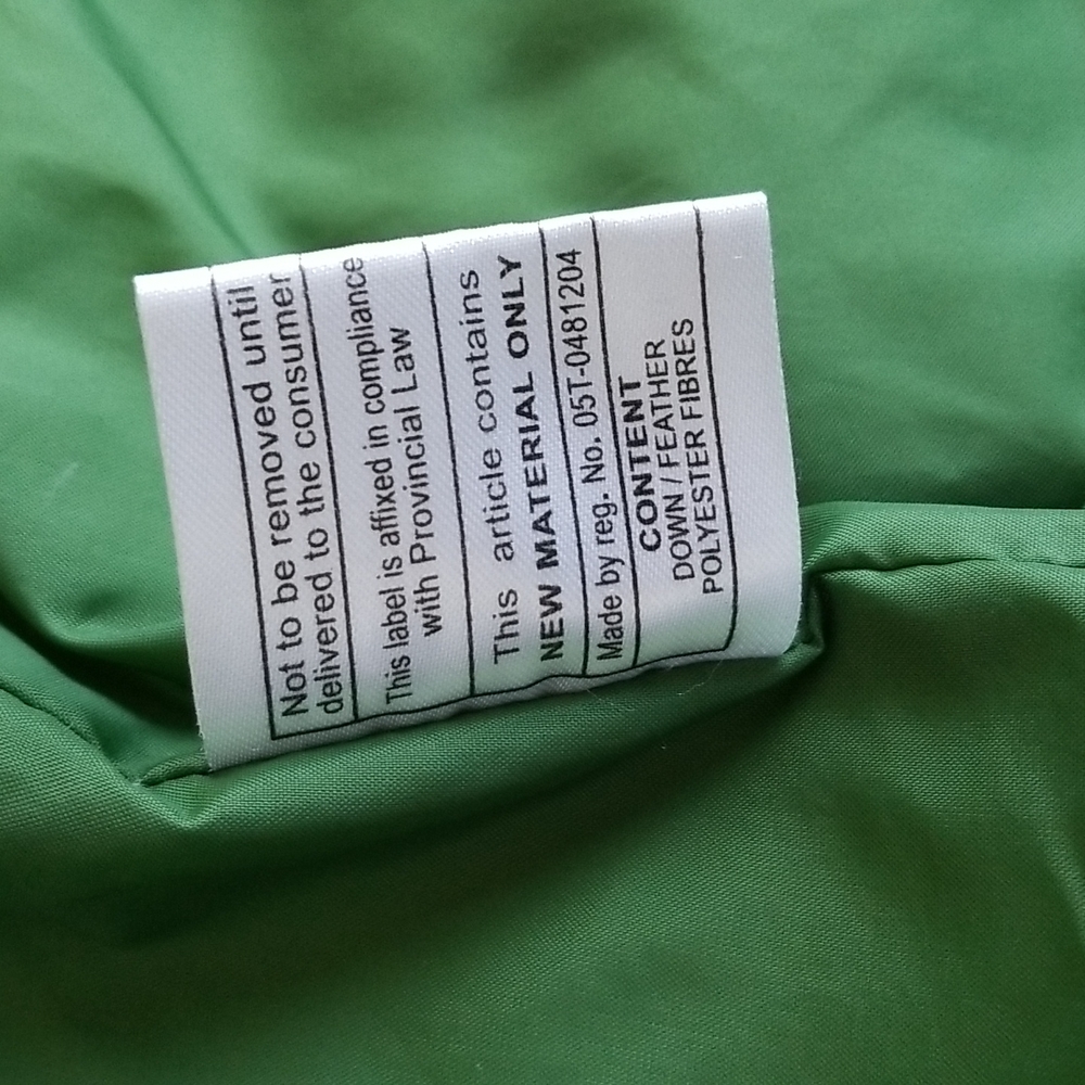 (S) Windriver Down Filled Hoodless Puffer Jacket Winter Cozy Soft Colorful - Picture 4 of 15